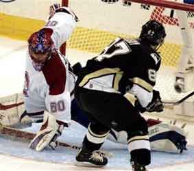 Sidney Crosby Penguins Goal